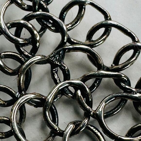 Silpada Sterling Silver Woven Swirl Tear Drop Earrings - Picture 5 of 7